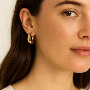 DKNY hoop Earrings
